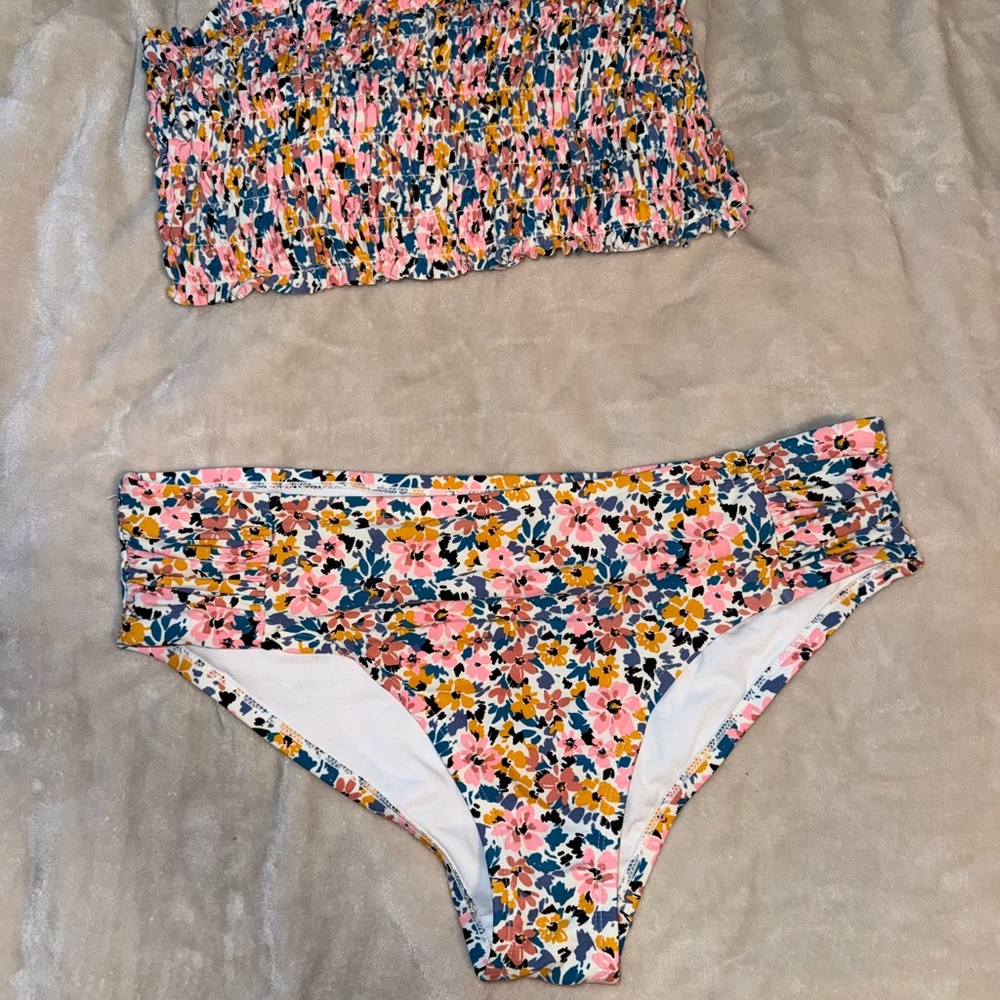 Xhilaration Multicolor Floral Swimwear